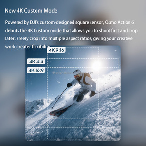 Original Nouveau Osmo Action 6 Standard Combo <span class=keywords><strong>RockSteady</strong></span> 3.0 Maintient vos prises de vue stables Prend en charge l'enregistrement vidéo jusqu'à 4K/60fps - Product Image 3