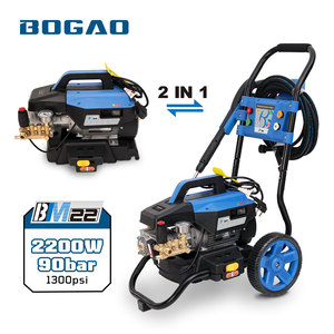 Lavadora de Autos Eléctrica para el Hogar BOGAO, Lavadora <span class=keywords><strong>a</strong></span> Presión, Bomba de <span class=keywords><strong>Agua</strong></span> de Alta Potencia, Limpiadores de Alta Presión, 220V - Product Image 1