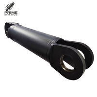 Cilindro Hidráulico de Doble Efecto Personalizado de Alta Resistencia con Tubo Rectificado para Sistema de Control de Desplazamiento Lateral de Contenedores en Terminales Portuarias