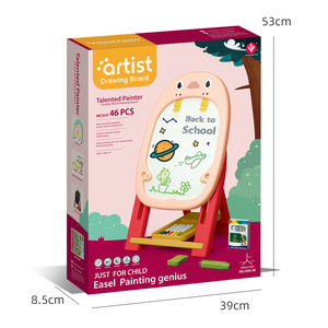 Tableau à dessin pour artiste 63x51.5x79cm, chevalet magnétique double face pour enfants de 3 à 6 ans - Product Image 2