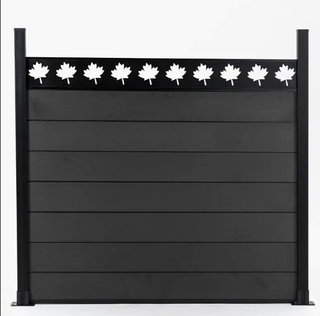 WPC Fence Durable Outdoor Trellis and