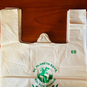 ถุงเสื้อยืดพลาสติกย่อยสลายได้ทางชีวภาพ - Product Image 3