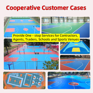 Pavimentazione Sportiva Resistente ai Raggi UV, Vernice Siliconica PU per Campi da Tennis, Basket e Pickleball, <span class=keywords><strong>Rivestimento</strong></span> in Poliuretano - Product Image 6