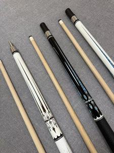 Queue de billard personnalisée de haute qualité en acier inoxydable à faible déflexion avec joint en bois d'érable du Canada - Product Image 2