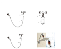Filtre de douche universel HOMEDEC à 5 étapes pour l'élimination du chlore et de l'eau dure, avec adsorption au charbon actif, pour usage domestique