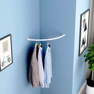 Estante de Esquina Metálico de Acero al Carbono <span class=keywords><strong>para</strong></span> Secar <span class=keywords><strong>Ropa</strong></span>, Ideal <span class=keywords><strong>para</strong></span> Dormitorios y Baños, <span class=keywords><strong>para</strong></span> Maximizar el Uso del Espacio - Product Image 5