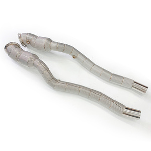 ท่อระบายไอเสียรถยนต์สำหรับรถแข่ง F12เฟอร์รารีท่อต่อ<span class=keywords><strong>812</strong></span> <span class=keywords><strong>V12</strong></span>พร้อมท่อ X - Product Image 1