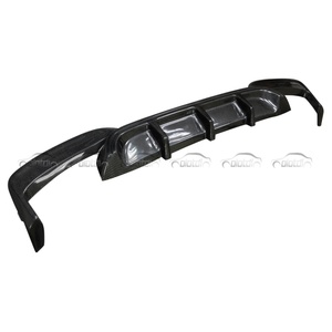 ดิฟฟิวเซอร์คาร์บอนไฟเบอร์ทรง P สำหรับ BMW M-TECH  ลิ้นกันชนหลัง สปอยเลอร์ คานาร์ด สปลิตเตอร์ แต่งรถใหม่ สำหรับรุ่น F06 F12 F13 - Product Image 5