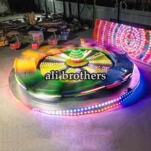 Atracción Infantil al Aire Libre de Zhengzhou Ali Brothers, Juegos Mecánicos Familiares para Parque de Atracciones, Giostra Music Express de Fibra de Vidrio, Altura de 3.5-8.5m - Product Image 6