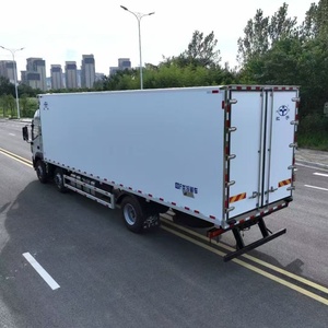 10-16 tonnes Foton camion frigorifique camion frigorifique isolé Cargo Van, véhicule de transport de la chaîne du froid des produits laitiers à vendre - Product Image 3