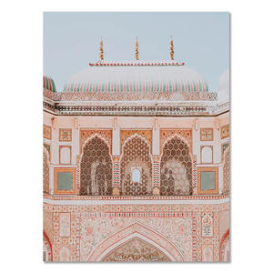 Peinture murale d'art islamique SQ, impressions sur toile, <span class=keywords><strong>paysage</strong></span> du Taj Mahal, impression sur toile, peinture - Product Image 5