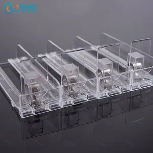 Spring Loaded Shelf Pusher System Großhandel Pusher für Cigarette Tobacco Store kann Organizer Spring Shelf Pusher