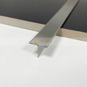 EX464 Modern Metal <b>Tile</b> Profiles Colorful Decorative <b>Mirror</b> Hairline Stainless Steel T Strip Waterproof Durable for Interior - Product Image 6