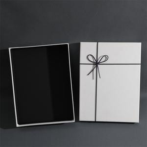 Custom Logo Recyclable Fashionable White Souvenir <b>Gift</b> Packaging <b>Box</b> Large Rectangular Scarf Skin Care <b>Gift</b> Clothes <b>Jewelry</b> <b>Box</b> - Product Image 6