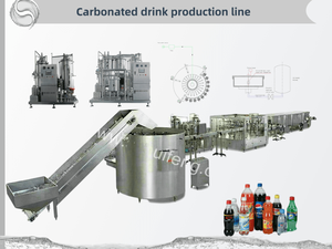 Machine de remplissage et d'étiquetage de bouteilles de boissons gazeuses, de soda et de boissons rafraîchissantes - Product Image 5