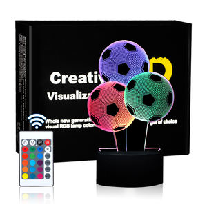 Venta caliente <span class=keywords><strong>Batman</strong></span> Red Heart Shaped LED Light Regalo de Navidad Material ABS Control remoto Lámpara de tamaño medio - Product Image 1