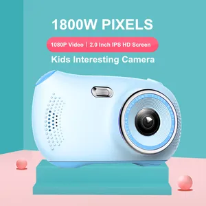Мини селфи-видео hd 1080p принтом «камера» для детей с цифровой печатью камера 2-дюймовым экраном фотоаппарат с мгновенной печатью для маленьких детей