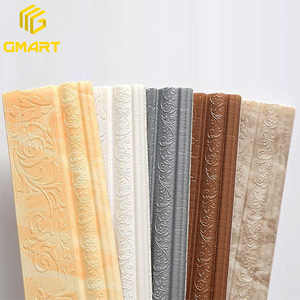 Gmart-rodapié De Cocinas para decoración del hogar, azulejo De suelo De Wpc moderno, sombreado negro, rodapiés autoadhesivo - Product Image 3