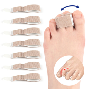 Separatore per Dita dei Piedi Imbottito in Tessuto, Correttore per Dita a Martello, Distanziatori per Correggere Dita Strappate, Sovrapposte o Fratturate, Uso per Adulti - Product Image 3