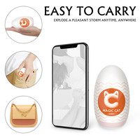 Best-seller - Mini gode de poche portable pour hommes - Gobelet masturbateur en silicone souple - Tunnel vaginal réaliste - Jouets sexuels pour adultes