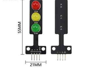 Módulo de Señalización de Tráfico LED, Módulo Emisor de Luz Roja y Verde de 5V, Raspberry <span class=keywords><strong>Pi</strong></span> - Product Image 1