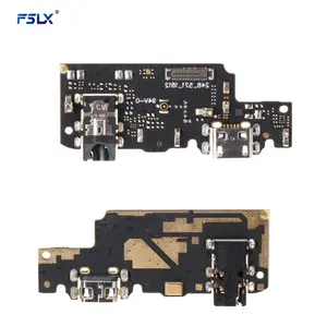 FLEX CABLE แท่นชาร์จ Micro USB Port Charger บอร์ด PCB TAIL เปลี่ยนสายสำหรับ Xiaomi Redmi Note 5