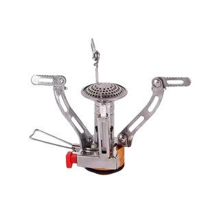 Mini Estufa de Gas Butano Portátil Plegable de 3000W con Sartenes de Acero Inoxidable para Acampar y Excursionismo al Aire Libre - Product Image 1