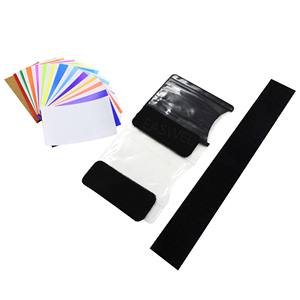 New máy ảnh thẻ màu 12 cái đèn <span class=keywords><strong>Flash</strong></span> Khuếch tán ánh sáng Gel <span class=keywords><strong>Pop</strong></span> <span class=keywords><strong>Up</strong></span> thẻ màu Bộ lọc chính xác cho Speedlite - Product Image 3