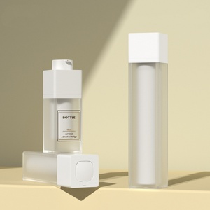 15ml 30ml 50ml Square Twist Airless Bottle Matte Finish As Custom Logo for Personal Care Packaging for Face <b>Serum</b> Essential Oil - Product Image 6