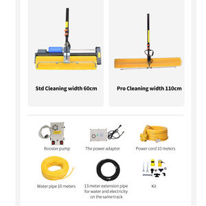 Brosse de Nettoyage de Panneaux Solaires Roulante, <span class=keywords><strong>Robot</strong></span> <span class=keywords><strong>Nettoyeur</strong></span> Rechargeable pour Toit, Machines et Équipements Photovoltaïques - Product Image 6