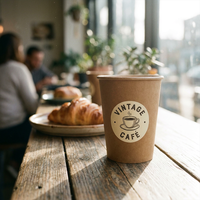 Etiquetas Adhesivas de Vinilo PVC Personalizadas, Resistentes al Agua, a los Rayos UV y a los Arañazos, para Cafeterías, Cajas de Supermercado, Empaques y Marca