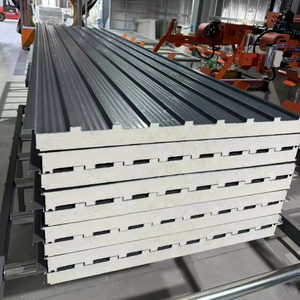 Paneles Sándwich para Techos, Aislantes, de Aluminio, para Exteriores, de Poliuretano, Impermeables, Marca Great Wall, Venta al Por Mayor - Product Image 1