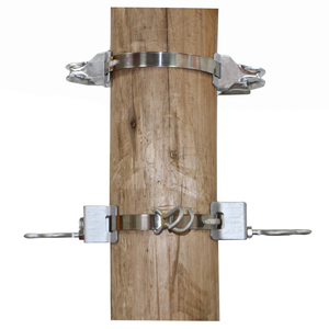 Support de câble pour panneaux de Fiber <span class=keywords><strong>optique</strong></span>, crochet FTTH en acier galvanisé, attache ajustable, tracteur de fixation par Tension, NF-653-C - Product Image 4