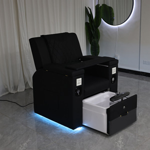 Multifunction Luxury Nail Salon Manicure Chair Foot Spa <b>Bath</b> Lay Down Adjustable Recline Electric Massage Pedicure Chair for SPA - Product Image 4