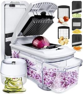 Hot Sale Vegetable Slicer Food Processor Meat and Vegetable Chopper Grinder 12 in 1 Full Star Vegetable Chopper - Product Image 2