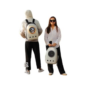 Factory Direct Pet <b>Cat</b> <b>Backpack</b> Carrier Solid Design Breathable Ventilation Zipper Dog Friendly for Outdoor Hiking Traveling - Product Image 3