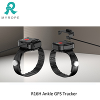 Gelang kaki GPS pelacak GPS anti Tamperproof Monitor pergelangan tangan GPS untuk tahanan rumah pengawasan waktu nyata gelang GPS