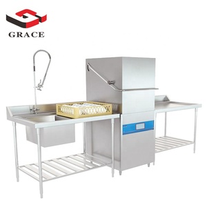 Lavavajillas Comercial de Acero Inoxidable 304 Tipo Campana Automático en Venta - Product Image 4