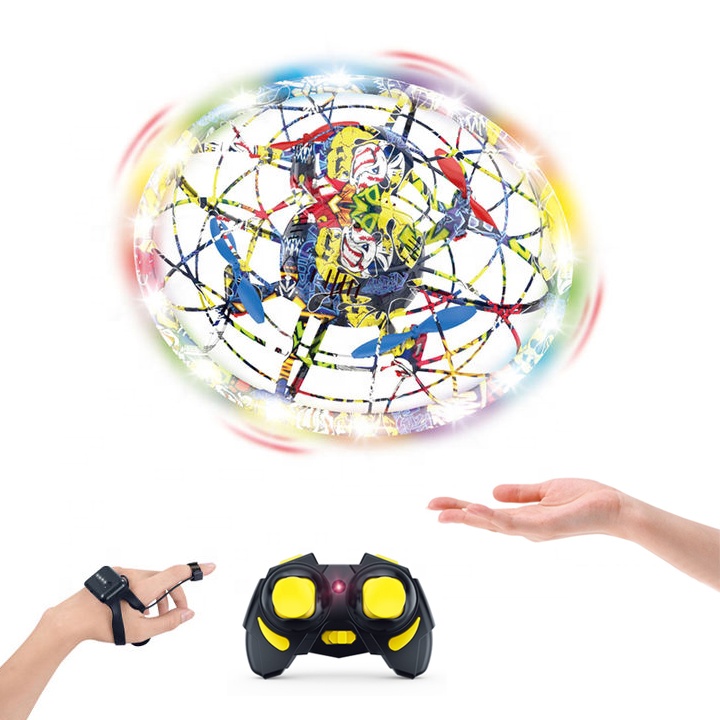 Радиоуправляемый летательный аппарат, часы с дистанционным управлением, вертолет, Дрон, интерактивный шар НЛО, летающая игрушка