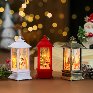 Cross-<b>border</b> Christmas lanterns, candlestick lamps, night lights, candle lamps, decorative tabletop ornaments, Christmas - Product Image 2