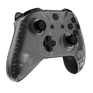 Extremerate Customized Clear Full Control Shell for Xbox for Xbox One S <b>Controller</b> Housing Case Cover With Handle <b>Grip</b> Side Rail - Product Image 5