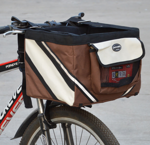 Pet Bolsa Transportadora Bicicleta para Outdoor Travel Bike Basket para Gatos e Cães Riding Bike <span class=keywords><strong>Bag</strong></span> - Product Image 6
