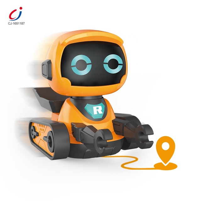 Chengji Hot Selling Electric Educational Line Follower Robot, Educational Inductive Robot Toy for Kids