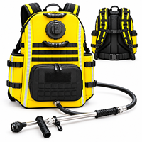 Sac à dos portable de lutte contre les incendies de 25 L avec portée de pulvérisation de 9 m et débit de 100-120 ml pour le sauvetage en cas d'incendie forestier