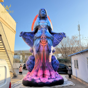 Globo Inflable Gigante con Forma de Diosa Musical, Diosa Lunar, Dios del Mar, Mascota para Festivales de Música, Eventos y Exposiciones - Product Image 2