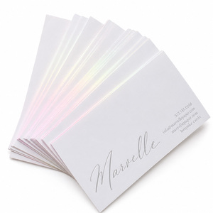 Impresión de Tarjetas de Visita con Logotipo Personalizado OEM, Papel Suave al Tacto, Impresión con Logotipo Personalizado, Laminación Brillante para Proveedores Mayoristas - Product Image 1
