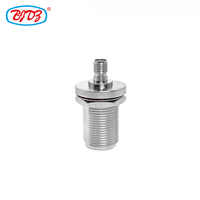 Conector Adaptador Coaxial RF N Hembra para Montaje en Panel a SMA Hembra, en Stock