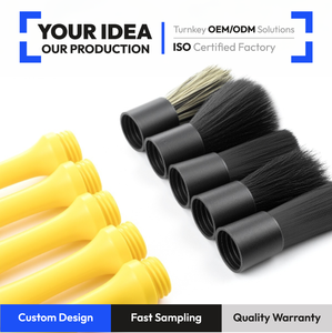 Brosse de détaillage automobile à tête interchangeable CB-T001, conception modulaire, 5 types de poils professionnels, pour un <span class=keywords><strong>nettoyage</strong></span> <span class=keywords><strong>complet</strong></span> et en profondeur du véhicule - Product Image 1