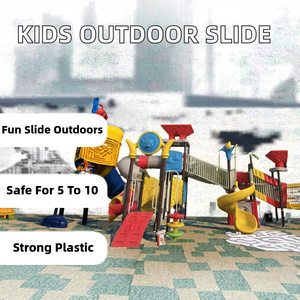 ชุดเครื่องเล่นสนามเด็กเล่น LeisurePlay สำหรับกลางแจ้งและในร่ม พร้อมสไลเดอร์ เหมาะสำหรับบ้าน พื้นที่สาธารณะ และสวนสาธารณะ สำหรับเด็ก - Product Image 2