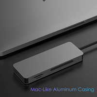 USB3.0 Type C USB C SD Micro-sSD/TF Compact Flash/Lecteur de carte CF